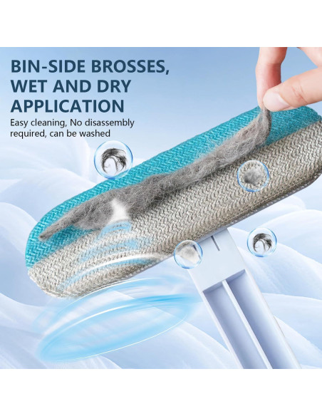 Removedor de Pelo de Mascotas BACFEILIN Reutilizable 43 cm