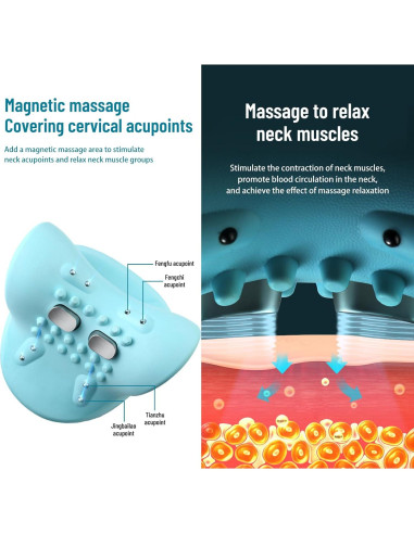 Masajeador de Cuello Inalámbrico Yongkang BTLJB con Calor