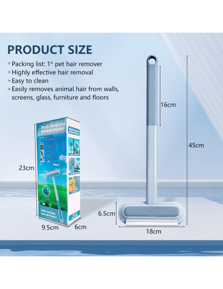 Removedor de Pelo de Mascotas BACFEILIN Reutilizable 43 cm