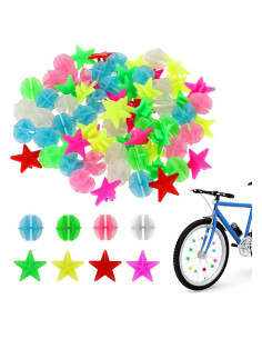72 Perlas de Radio de Bicicleta KALIONE Colores Mixtos