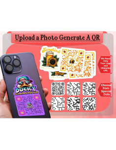 Imán Cortado Personalizado QR Magnético myhappycustomizedgifts 2