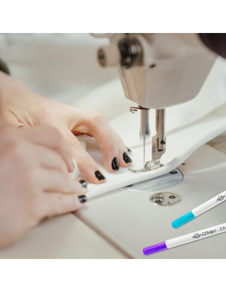 12 Bolígrafos de Tinta Desaparecedora Sunioine - Azul y Púrpura