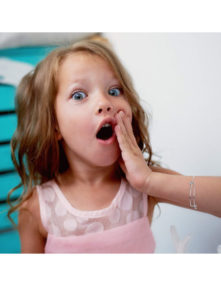 30 Pulseras Expandibles Ajustables Hicarer Plata DIY Joyería