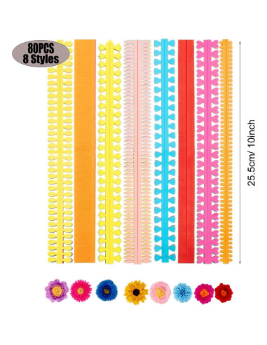 Woohome Kit de Quilling 1040 Tiras de Papel y Herramientas