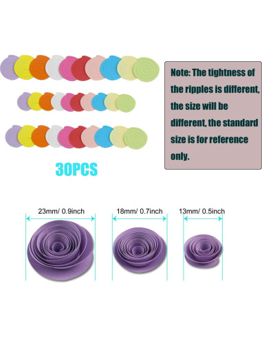 Woohome Kit de Quilling 1040 Tiras de Papel y Herramientas