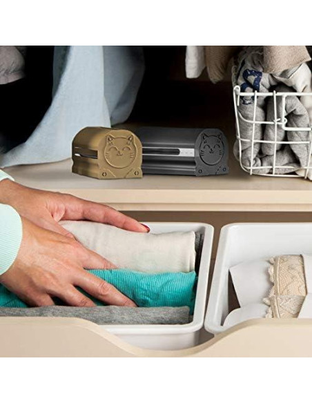 Cubierta de Rodillo de Pelusa Metkix Gato Negro 2.7"