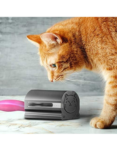 Cubierta de Rodillo de Pelusa Metkix Gato Negro 2.7"