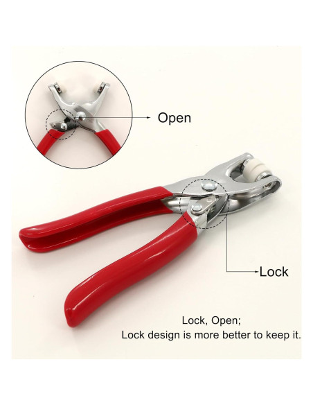 Kit de 150 Broches de Metal Mzario 9.5mm con Herramienta