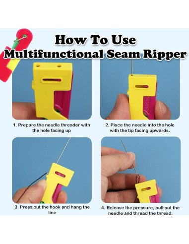 Kit de Enhebradores de Agujas 22 Piezas LINBLIF - Herramientas de Costura