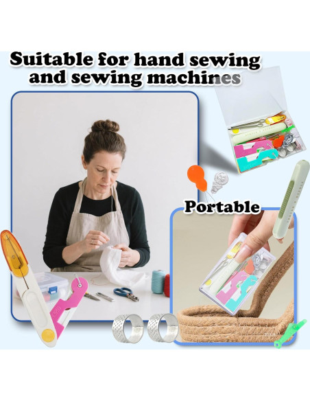 Kit de Enhebradores de Agujas 22 Piezas LINBLIF - Herramientas de Costura