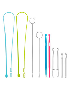 Juego de Enhebradores de Cuerda Psyqtsuary 10 Pcs Colorido