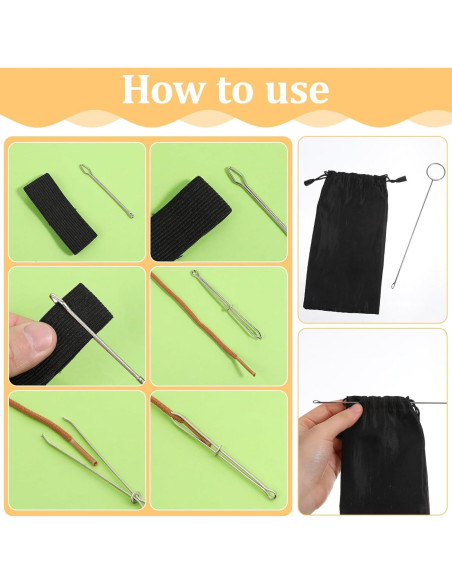 Juego de Enhebradores de Cuerda Psyqtsuary 10 Pcs Colorido