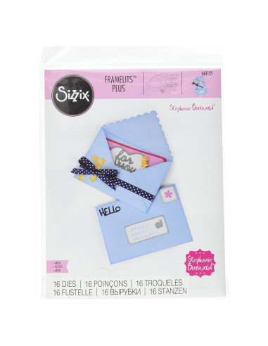 Juego de Troqueles Sizzix Framelits Plus Stephanie Barnard 20 Piezas