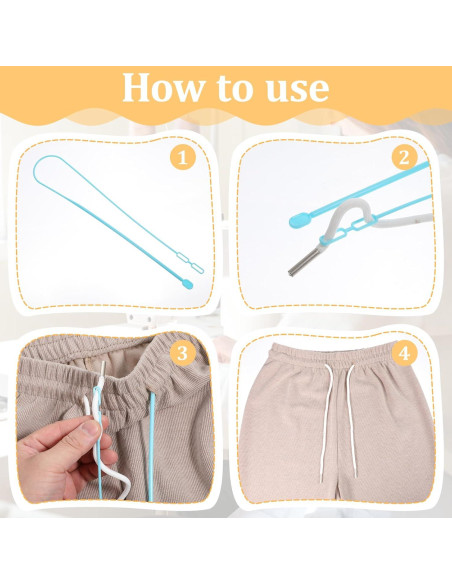 Juego de Enhebradores de Cuerda Psyqtsuary 10 Pcs Colorido