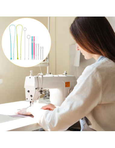 Juego de Enhebradores de Cuerda Psyqtsuary 10 Pcs Colorido