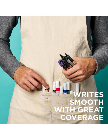 Marcadores de pintura permanente Sakura Pen-Touch 7 colores finos