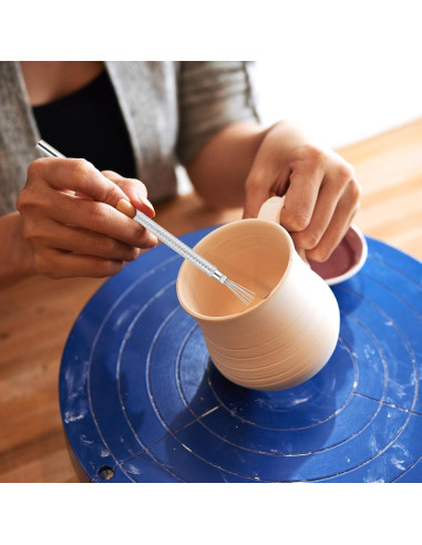 4 Herramientas de Puntuación de Arcilla Tweruna Acero Inoxidable