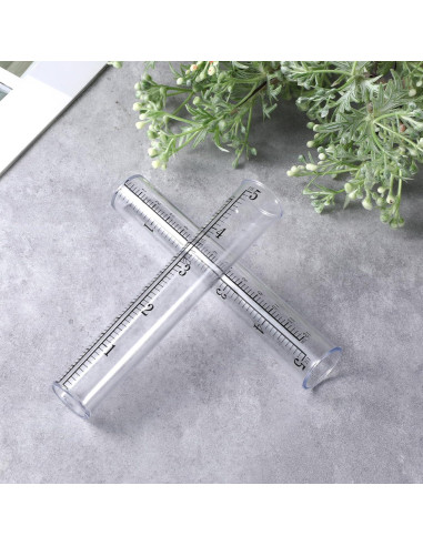 Giantree 6 Tubos de Reemplazo para Pluviómetro 13.6cm