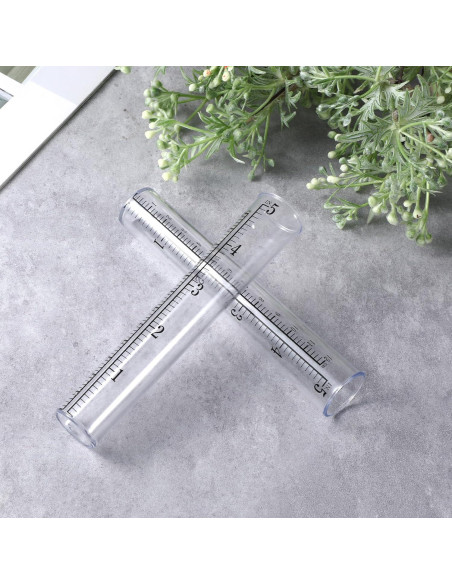 Giantree 6 Tubos de Reemplazo para Pluviómetro 13.6cm