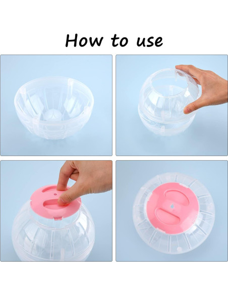 Bola de Ejercicio para Hámster FANKUTOYS 14.5 cm Transparente