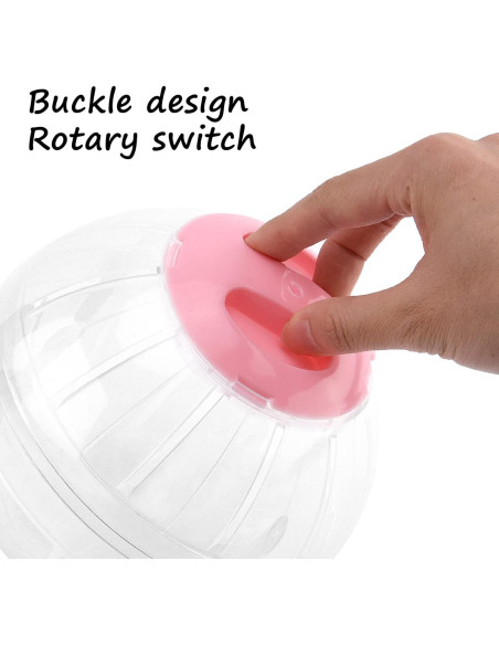 Bola de Ejercicio para Hámster FANKUTOYS 14.5 cm Transparente