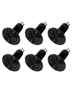 Bombilla de Calor Cerámico 100W Simple Deluxe 6-Pack