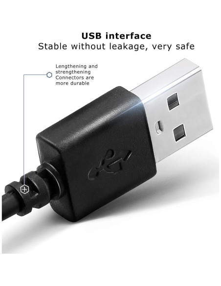 Almohadilla Térmica USB KUIDAMOS para Reptiles 28x14.5cm