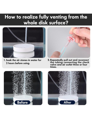 Bomba de Aire Silenciosa Orlushy OA-08-2AD para Acuarios 2271L