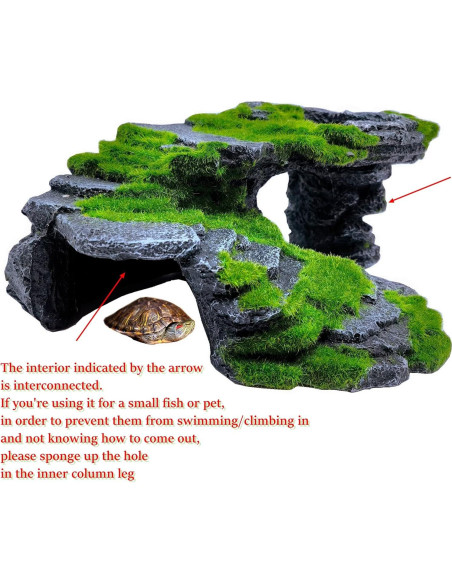 Escondite para Reptiles M2cbridge Roca 25.4x21.1cm