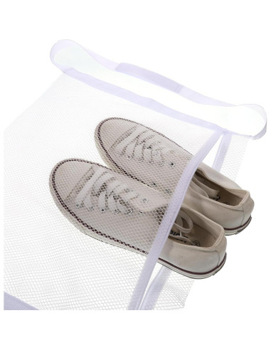 Giantree 2 Bolsas de Malla para Secar Zapatos 41x38cm Blancas
