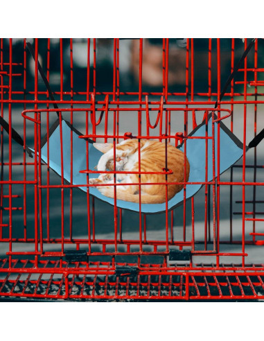 Hamaca Colgante para Gato Oxford Ajustable 25x20cm