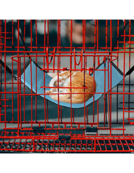 Hamaca Colgante para Gato Oxford Ajustable 25x20cm