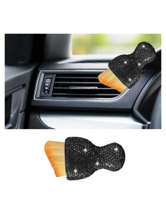 Cepillo de limpieza para interiores de automóviles Piburth Negro