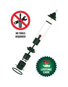 Comedero para Aves Brome Squirrel Buster Plus 2.3 kg Verde 2