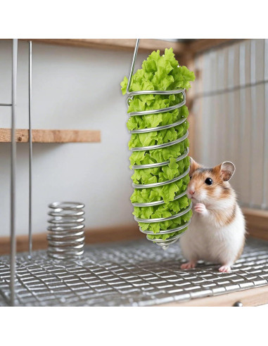 2 Piezas Juguetes de Enriquecimiento para Ratas Hpmjz Acero Inoxidable