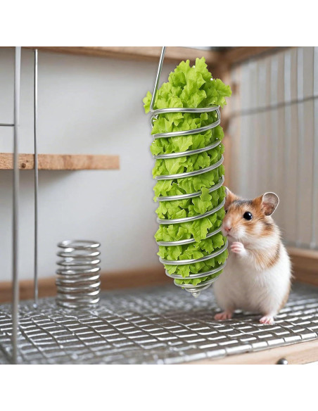 2 Piezas Juguetes de Enriquecimiento para Ratas Hpmjz Acero Inoxidable