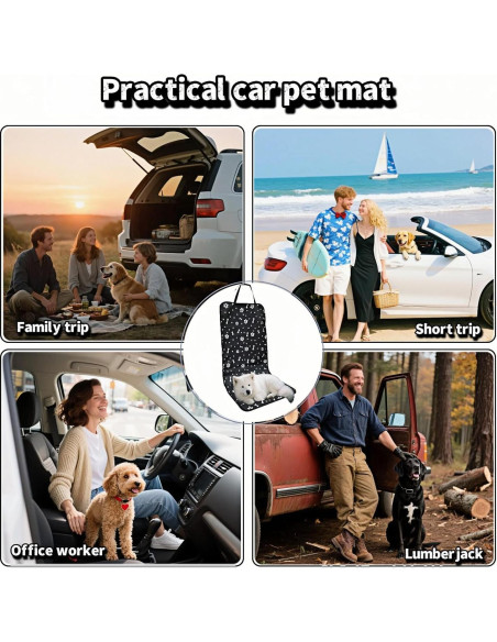 Funda de Asiento de Coche Impermeable BUBBLE-FLY 49x44cm