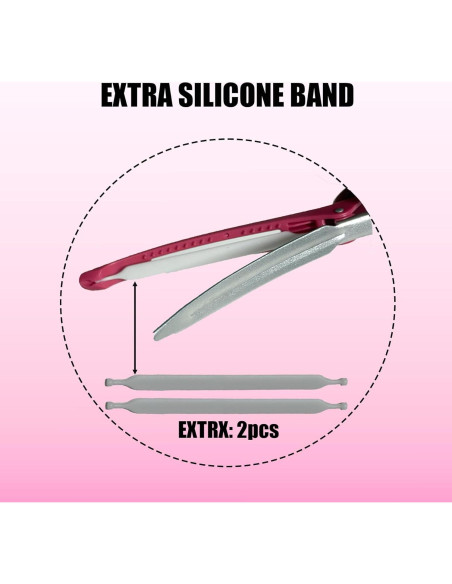 Pinzas de seccionamiento Rabetly 6Pack antideslizantes 11.43cm