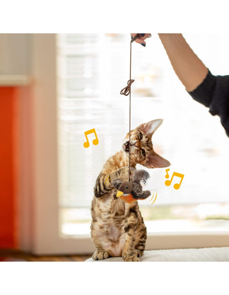 Juguete Interactivo para Gatos Petfuture Aleteador Robin USB