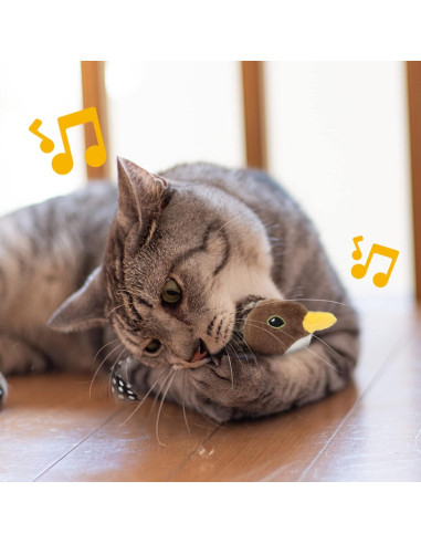 Juguete Interactivo para Gatos Petfuture Aleteador Robin USB