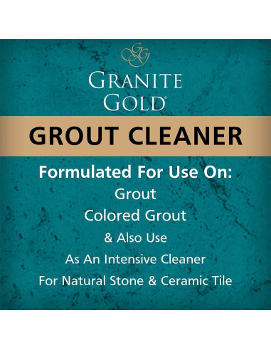 Limpiador de Lechada Granite Gold 88 Onzas + 4 Cepillos
