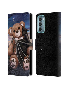 Funda de Cartera de Cuero Sarah Richter para Motorola Moto G Stylus 5G