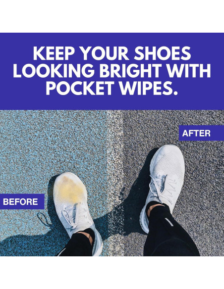 Toallitas Limpiadoras de Zapatos Prehumedecidas - 15 Unidades