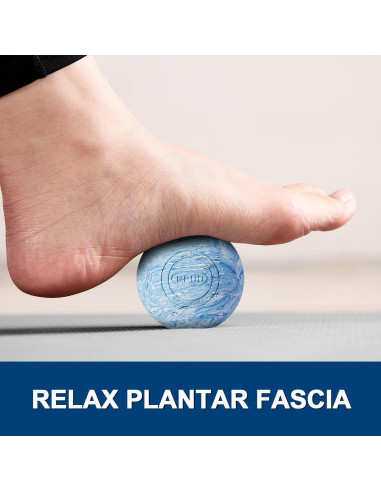 Pelota de Masaje Miofascial PPUU 6.35 cm Azul