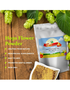 Polvo de Flor de Lúpulo 113.4 g Mejor Botánicos - Orgánico 2