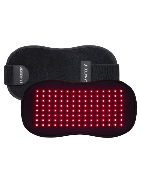Cinturón de Terapia de Luz Roja SanaTech 660nm 850nm Ajustable