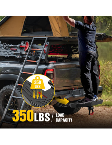 Paso de Enganche Nilight 2" Antirrobo para Camionetas y SUV