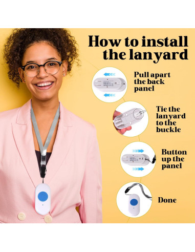 Timbre Inalámbrico para Aula PJT WZD - 38 Tonos, 304.8m Alcance