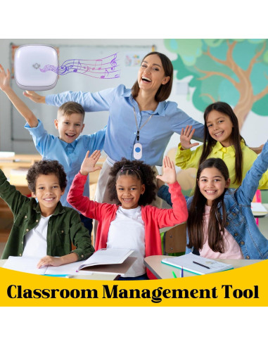 Timbre Inalámbrico para Aula PJT WZD - 38 Tonos, 304.8m Alcance