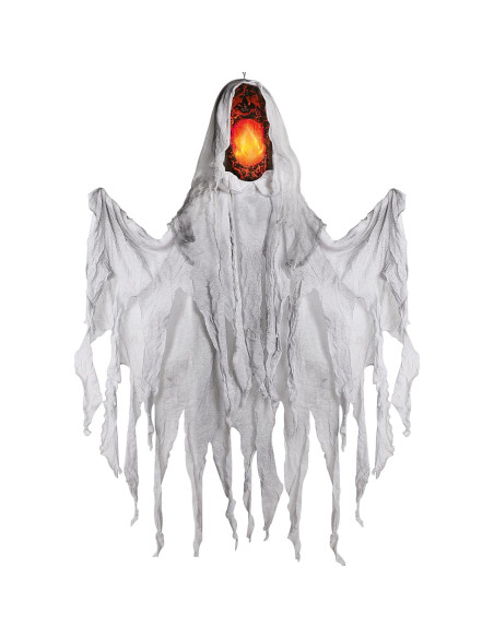 Fantasma Colgante Joliyoou 1.4m Activado por Sonido Luz Amarilla